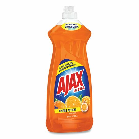 Ajax Dish Detergent, Liquid, Orange Scent, 28 oz Bottle, PK9 44678